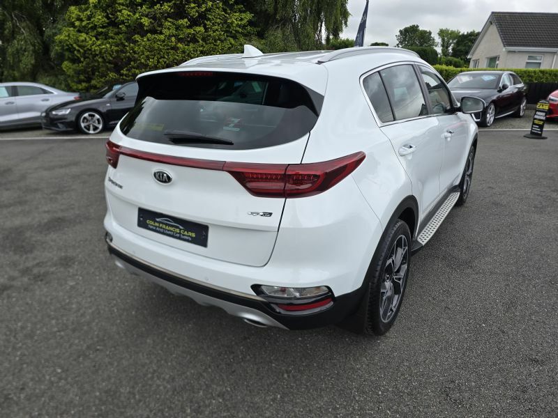 Kia Sportage Gt TGZ4140 White #4