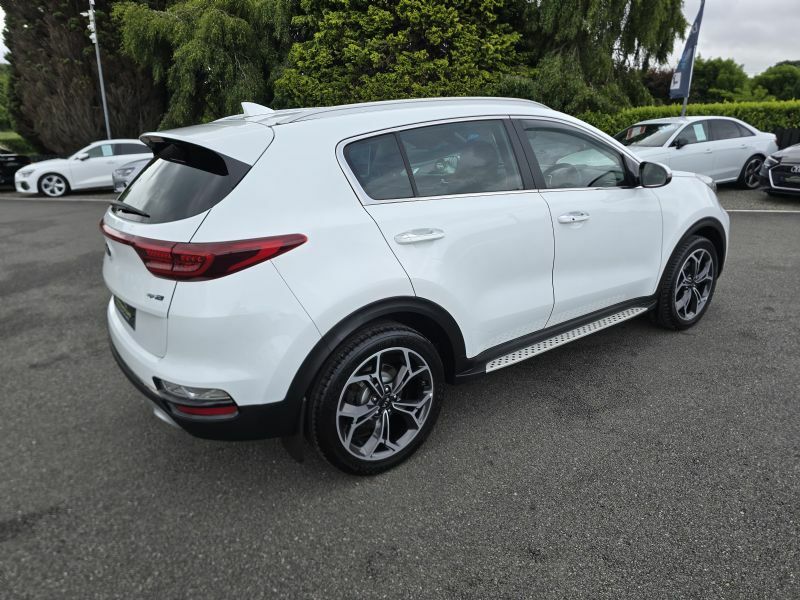 Kia Sportage Gt TGZ4140 White #5