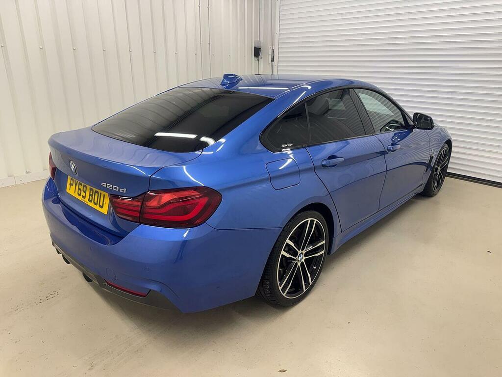 BMW 4 Series Gran Coupe 2.0 420D M Sport Euro 6 Ss PY69BOU Blue #6