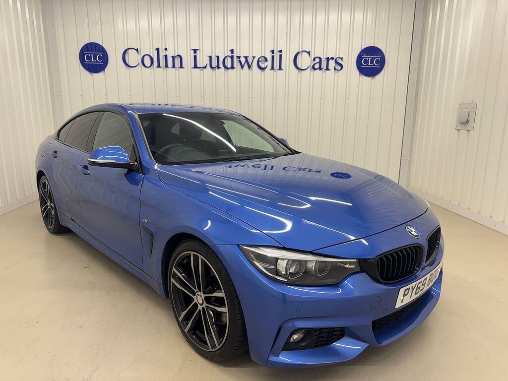 BMW 4 Series Gran Coupe 2.0 420D M Sport Euro 6 Ss Blue