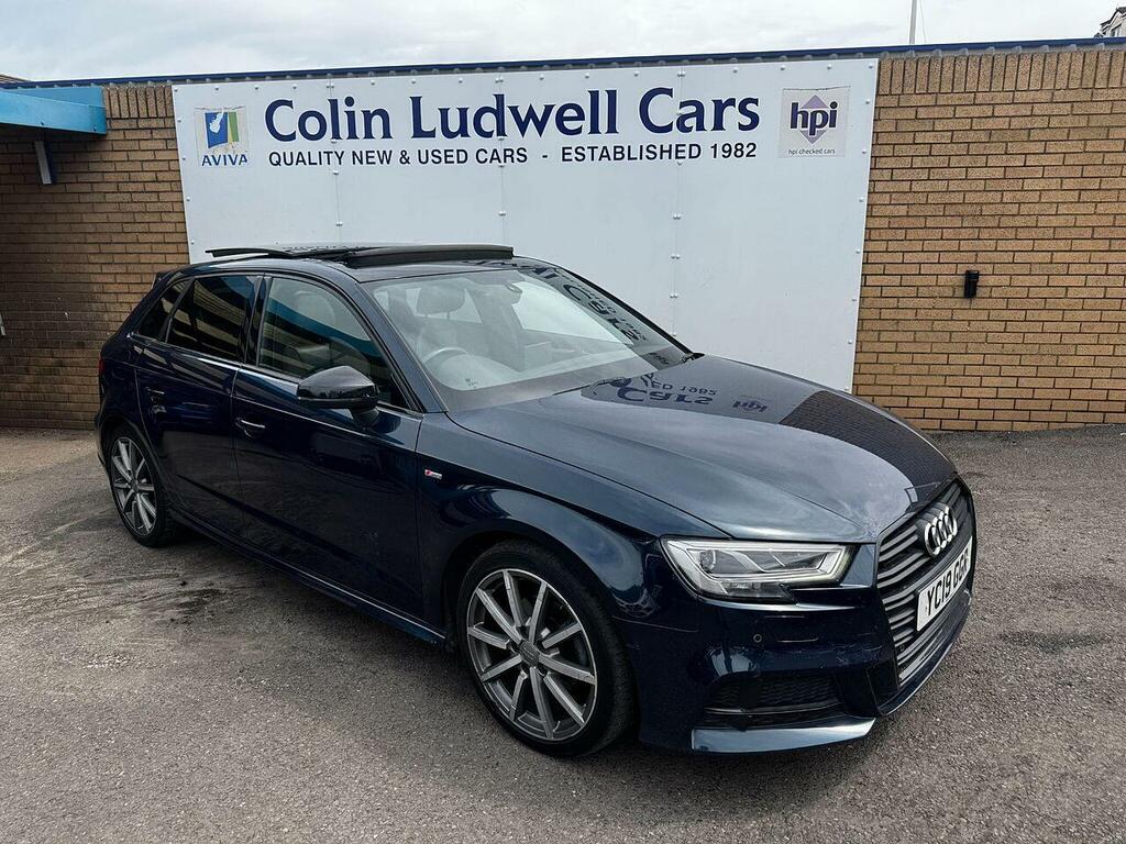Audi A3 1.0 Tfsi 30 Black Edition Sportback S T Blue