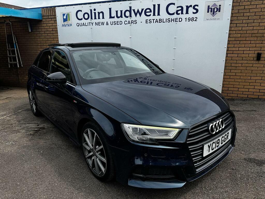 Audi A3 1.0 Tfsi 30 Black Edition Sportback S T Blue #2
