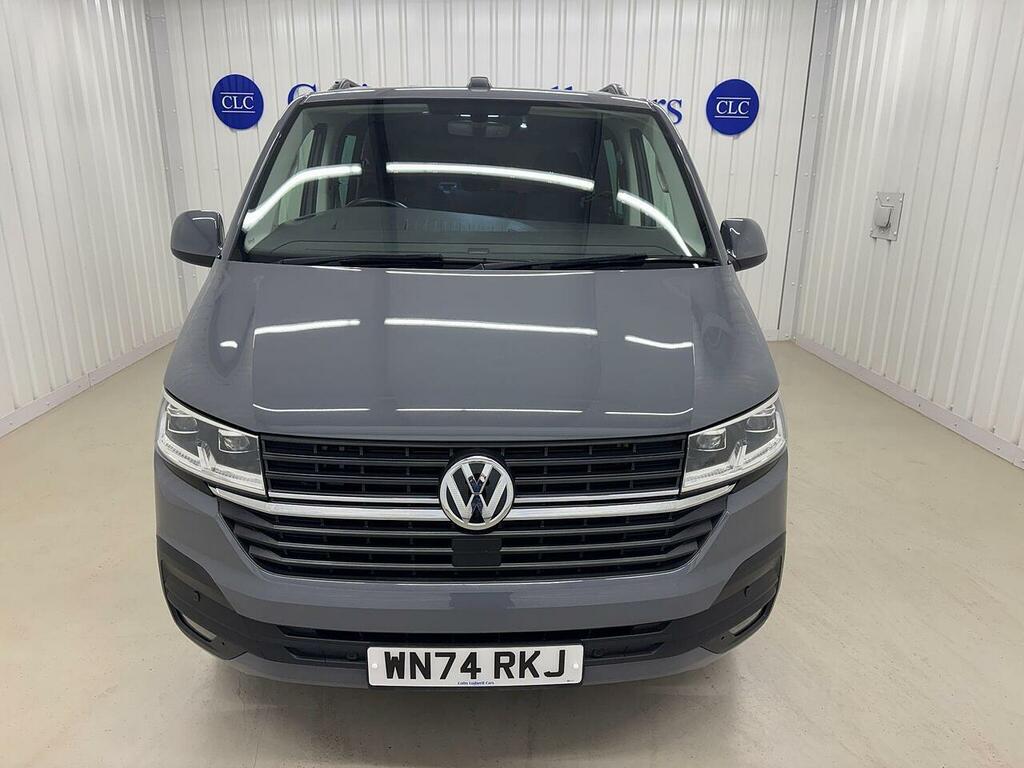 Volkswagen Transporter 2.0 Tdi T32 Highline Kombi Double Cab D WN74RKJ Grey #2