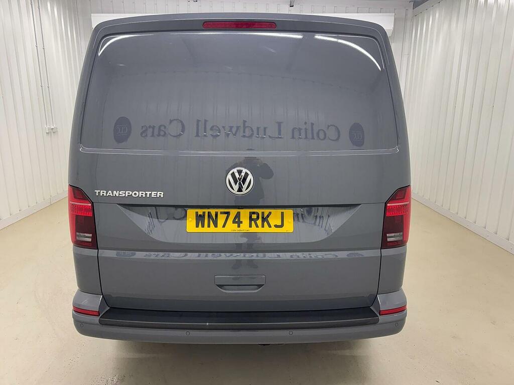 Volkswagen Transporter 2.0 Tdi T32 Highline Kombi Double Cab D WN74RKJ Grey #5
