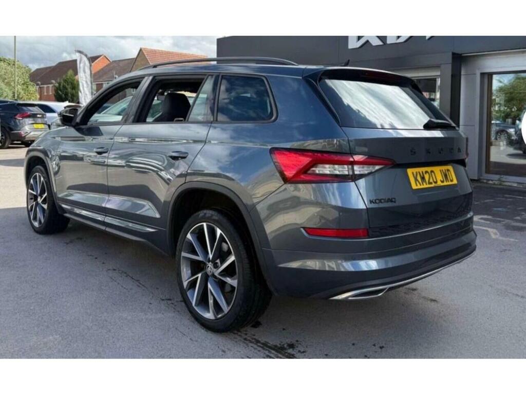 Skoda Kodiaq 2.0 Tdi Sportline Dsg 4Wd Euro 6 Ss 7 Seat Grey #4