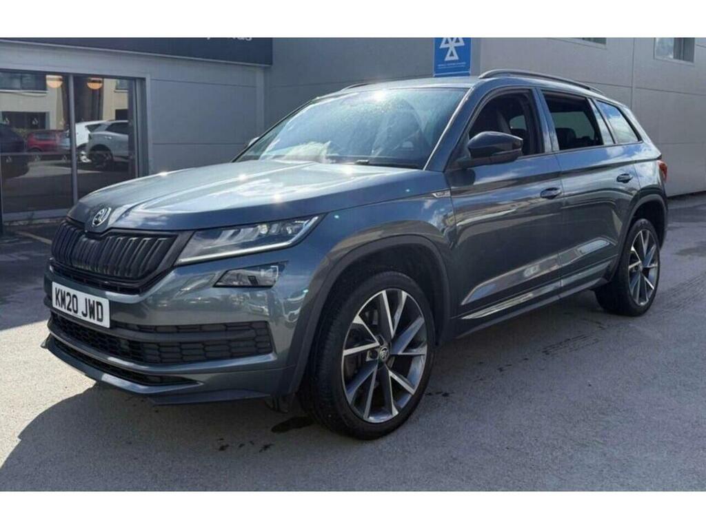 Skoda Kodiaq 2.0 Tdi Sportline Dsg 4Wd Euro 6 Ss 7 Seat Grey #3