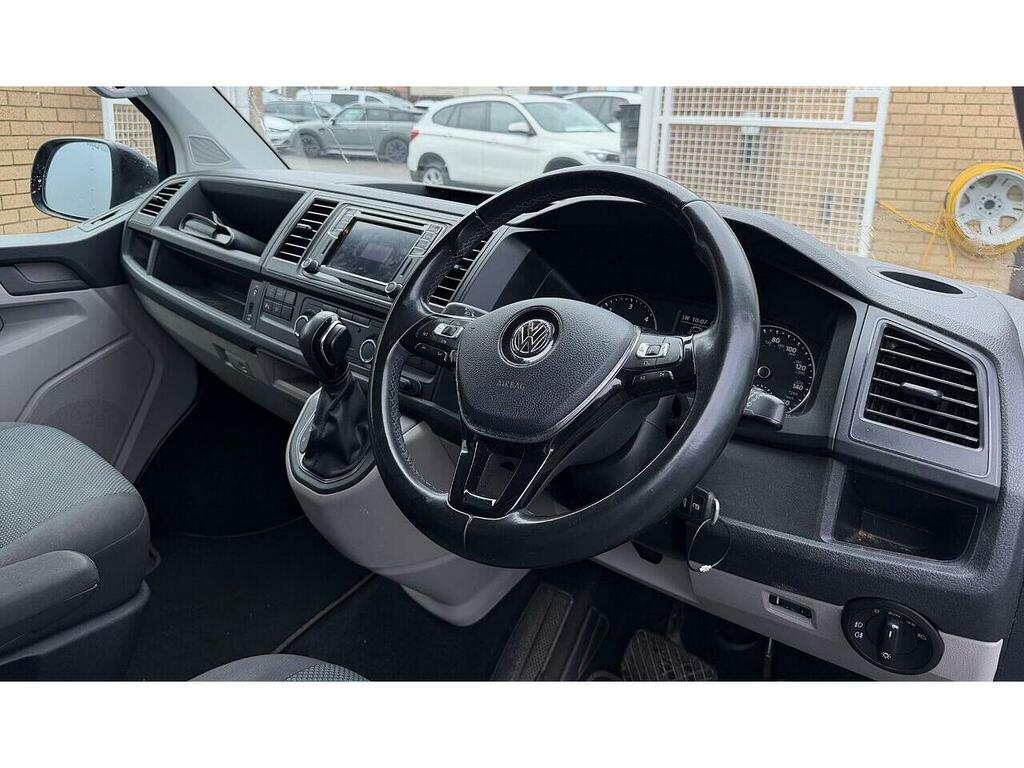 Volkswagen Transporter 2.0 Tdi T32 Bluemotion Tech Highline Kombi Double Black #3
