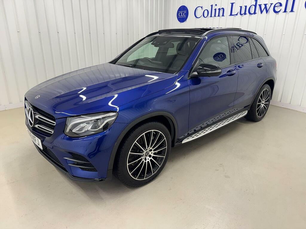 Mercedes-Benz GLC Class 2.1 Glc220d Amg Night Edition G-tronic 4Matic Eur NG19KFJ Blue #3
