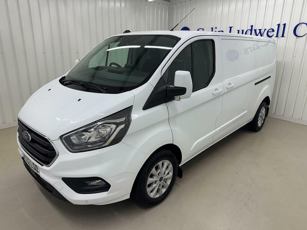 Ford Transit Custom 2.0 300 Ecoblue Limited Panel Van Manua DS22LSO White #3