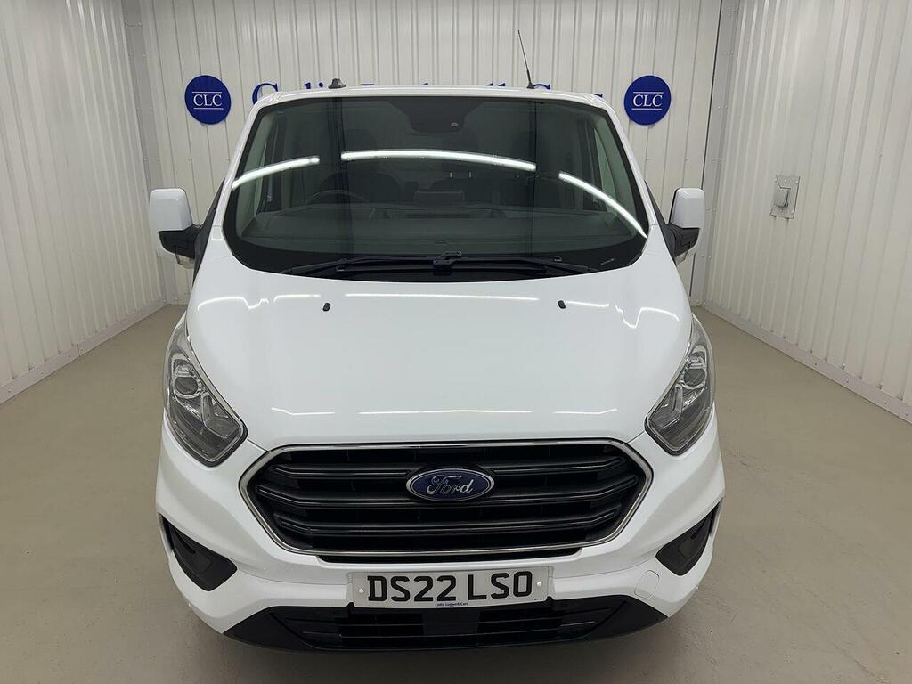 Ford Transit Custom 2.0 300 Ecoblue Limited Panel Van Manua DS22LSO White #2