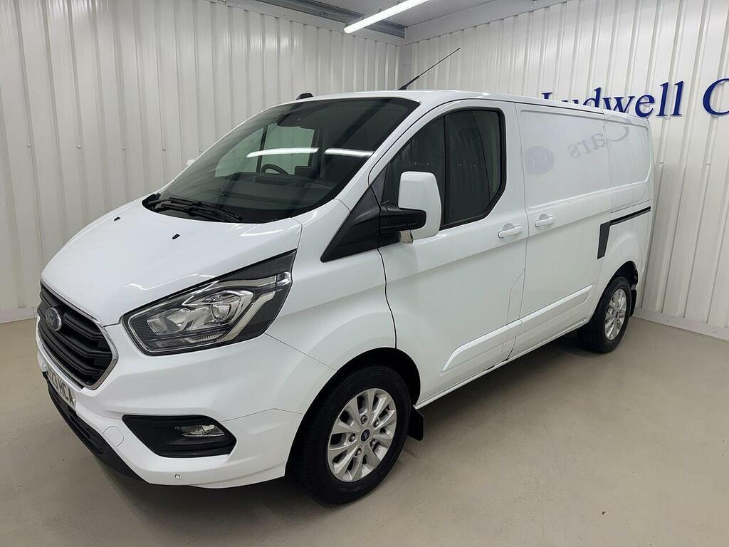 Ford Transit Custom 2.0 300 Ecoblue Limited Panel Van Manua LD23HCA White #4