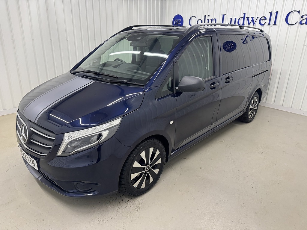 Mercedes-Benz Vito 2.0 119 Cdi Sport Crew Van G-tronic Rwd L2 Euro 6 NK22XTN Blue #4