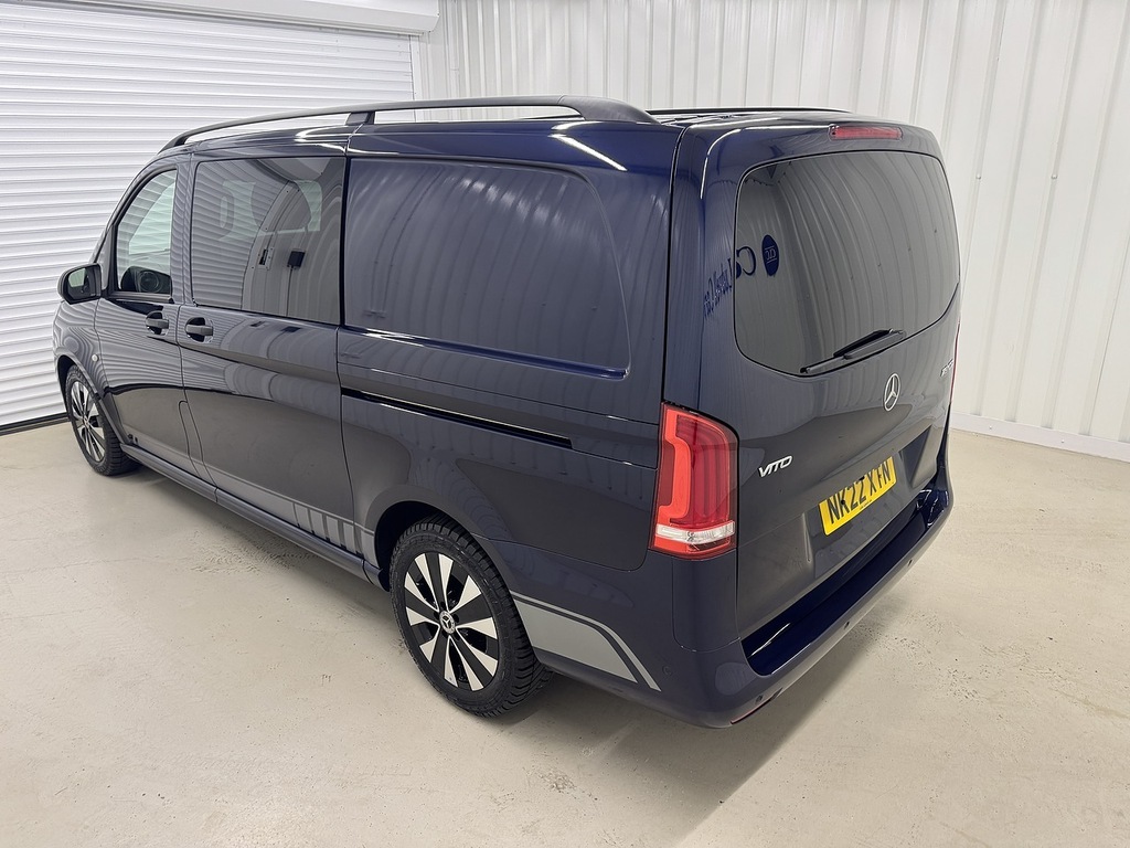 Mercedes-Benz Vito 2.0 119 Cdi Sport Crew Van G-tronic Rwd L2 Euro 6 NK22XTN Blue #5