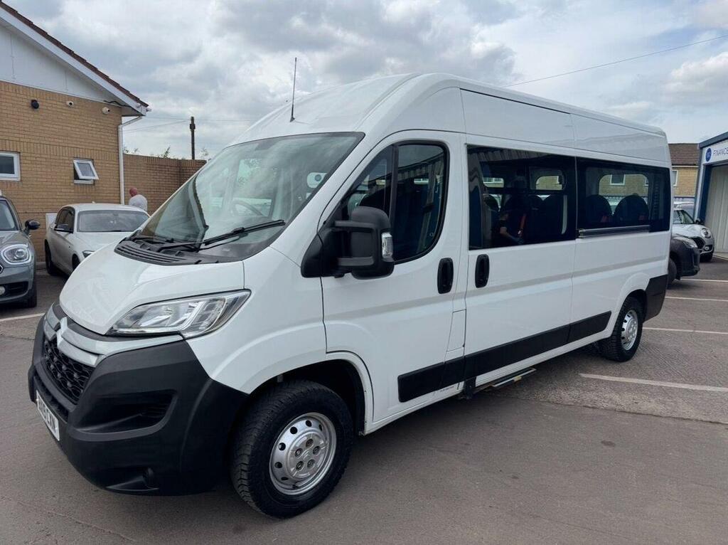 Citroen Relay 2.0 Bluehdi 35 Enterprise Mini Bus Manu White #3