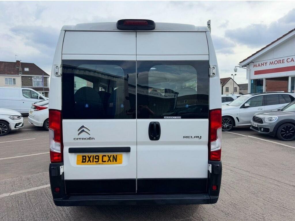 Citroen Relay 2.0 Bluehdi 35 Enterprise Mini Bus Manu White #6