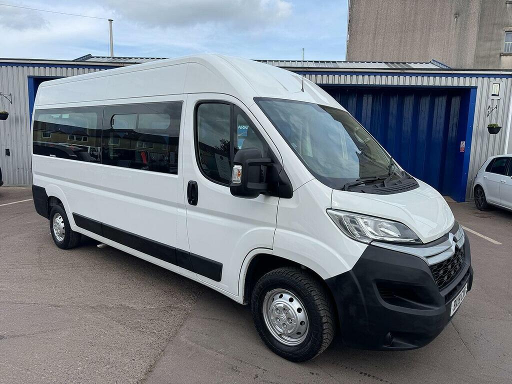 Citroen Relay 2.0 Bluehdi 35 Enterprise Mini Bus Manu White