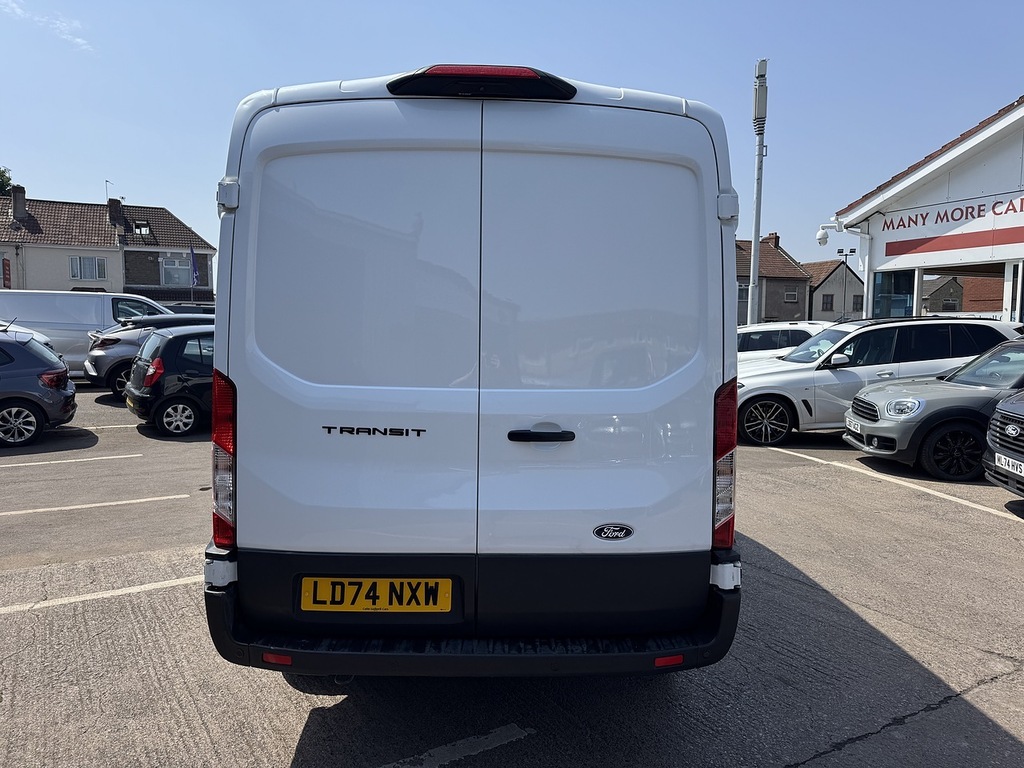Ford Transit Custom 2.0 350 Ecoblue Leader Panel Van White #6