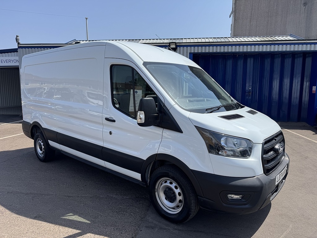 Ford Transit Custom 2.0 350 Ecoblue Leader Panel Van White