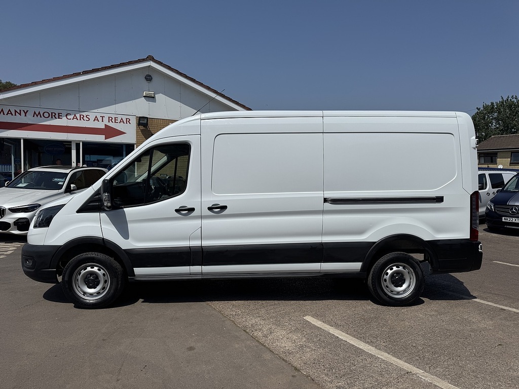 Ford Transit Custom 2.0 350 Ecoblue Leader Panel Van White #4