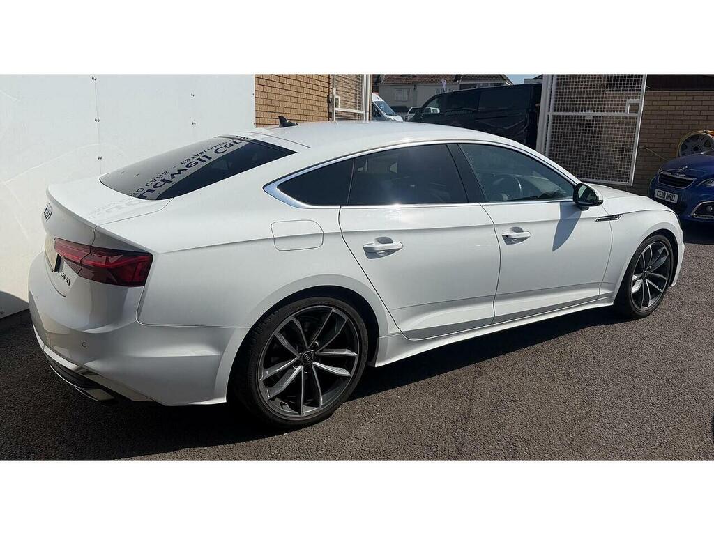 Audi A5 2.0 Tdi 35 S Line Sportback S Tronic Euro 6 Ss White #2