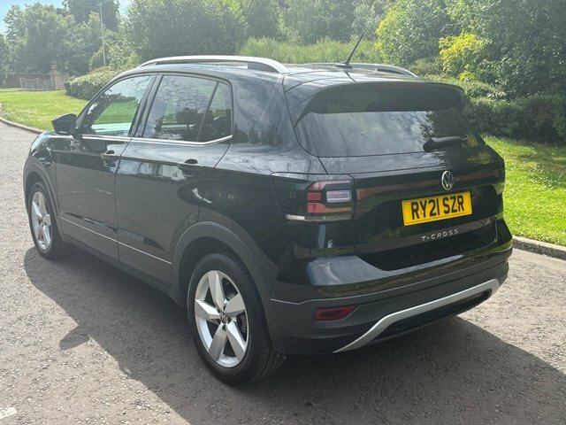 Volkswagen T-Cross 1.0 Tsi Sel Suv Euro 6 S S 11 Black #6