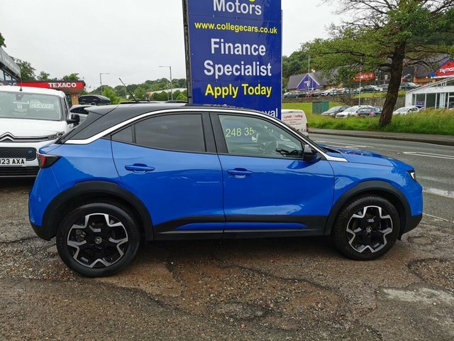 Vauxhall Mokka 2023 23 1.2 Turbo Ultimate Suv E CY23BHJ Blue #5