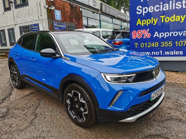 Vauxhall Mokka 2023 23 1.2 Turbo Ultimate Suv E CY23BHJ Blue