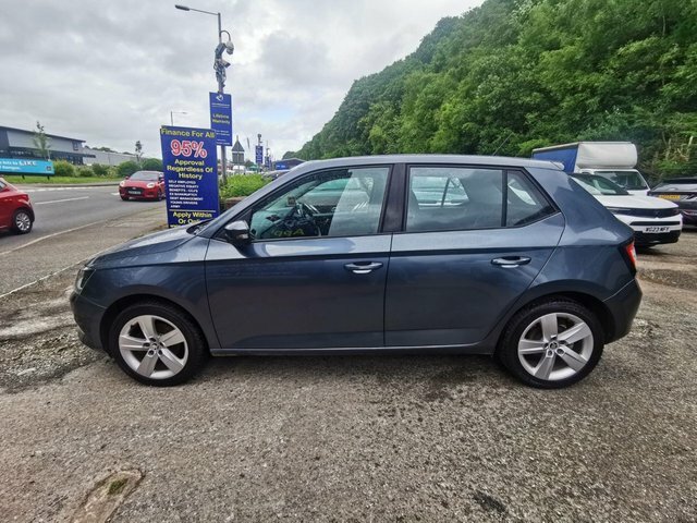 Skoda Fabia 2015 65 1.4 Tdi Se L Hatchback E CX65KLF Grey #3