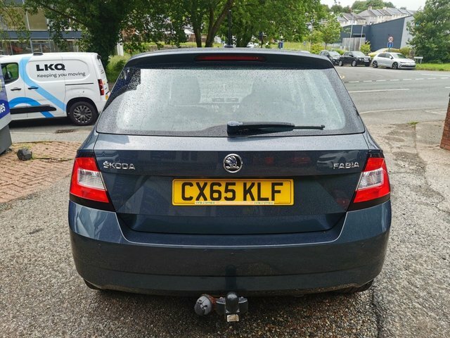 Skoda Fabia 2015 65 1.4 Tdi Se L Hatchback E CX65KLF Grey #4