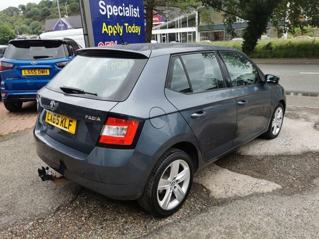 Skoda Fabia 2015 65 1.4 Tdi Se L Hatchback E CX65KLF Grey #5
