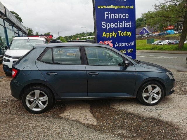 Skoda Fabia 2015 65 1.4 Tdi Se L Hatchback E CX65KLF Grey #6
