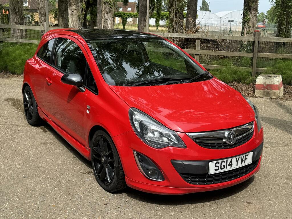 Vauxhall Corsa Limited Edition SG14YVF Red #4