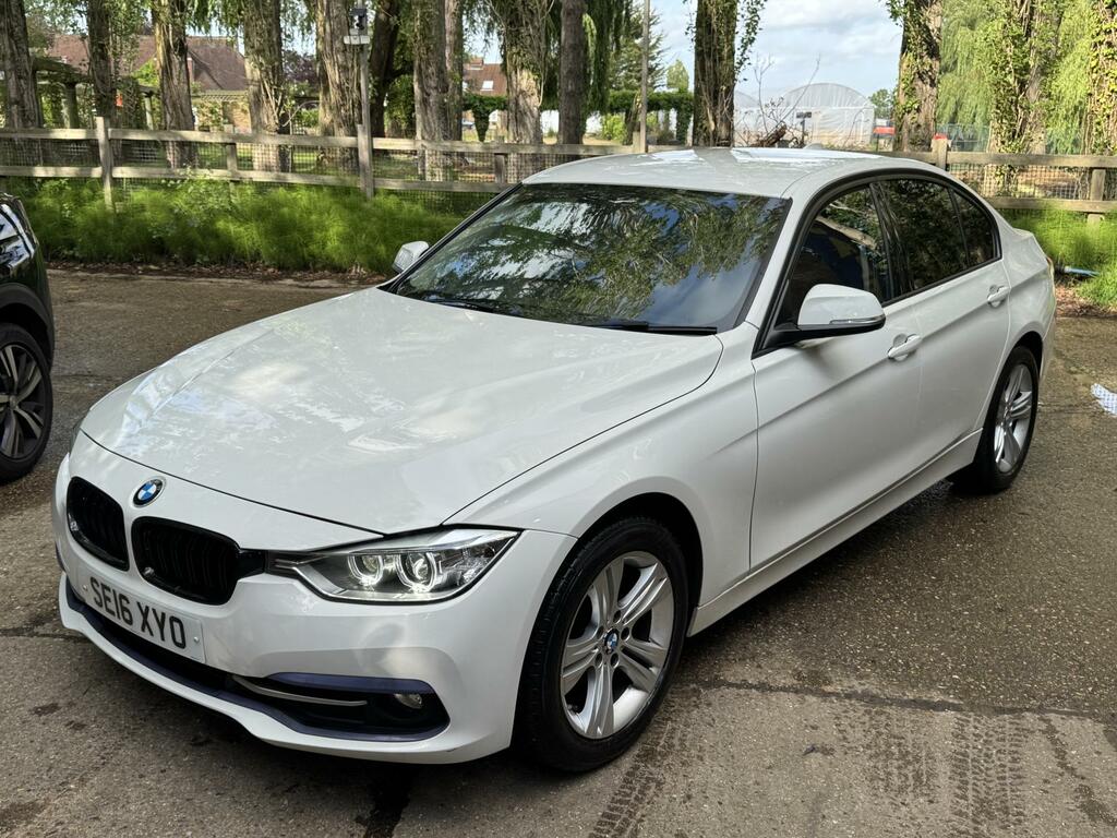 BMW 3 Series Sport White #5
