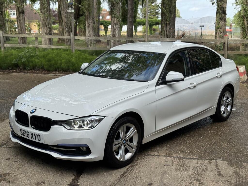 BMW 3 Series Sport White #6