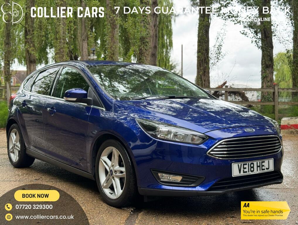 Ford Focus 1.5 Tdci 120 Titanium 2018 Blue #1