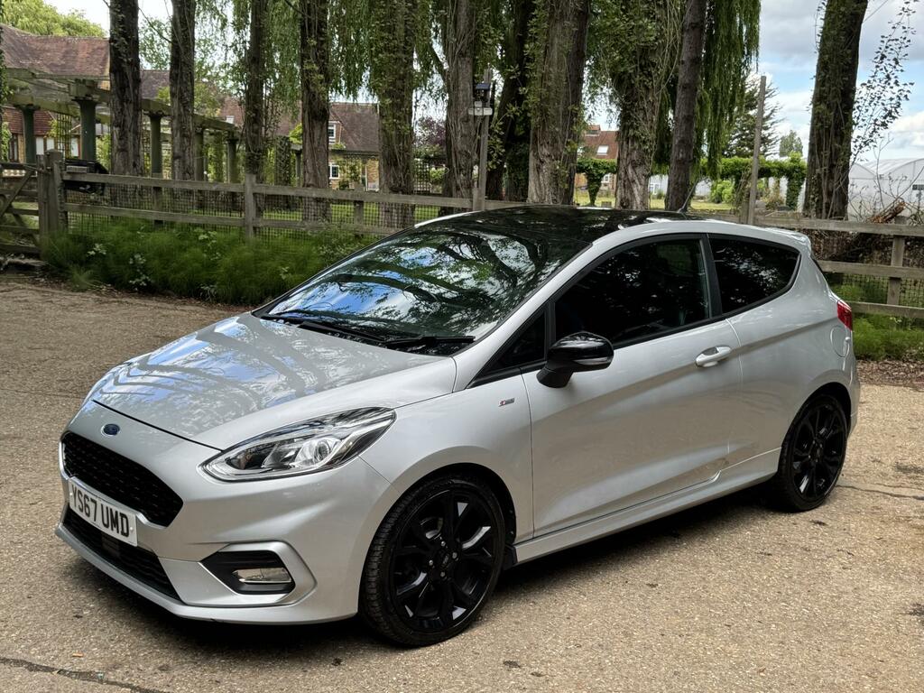 Ford Fiesta St-line X YS67UMD Silver #3