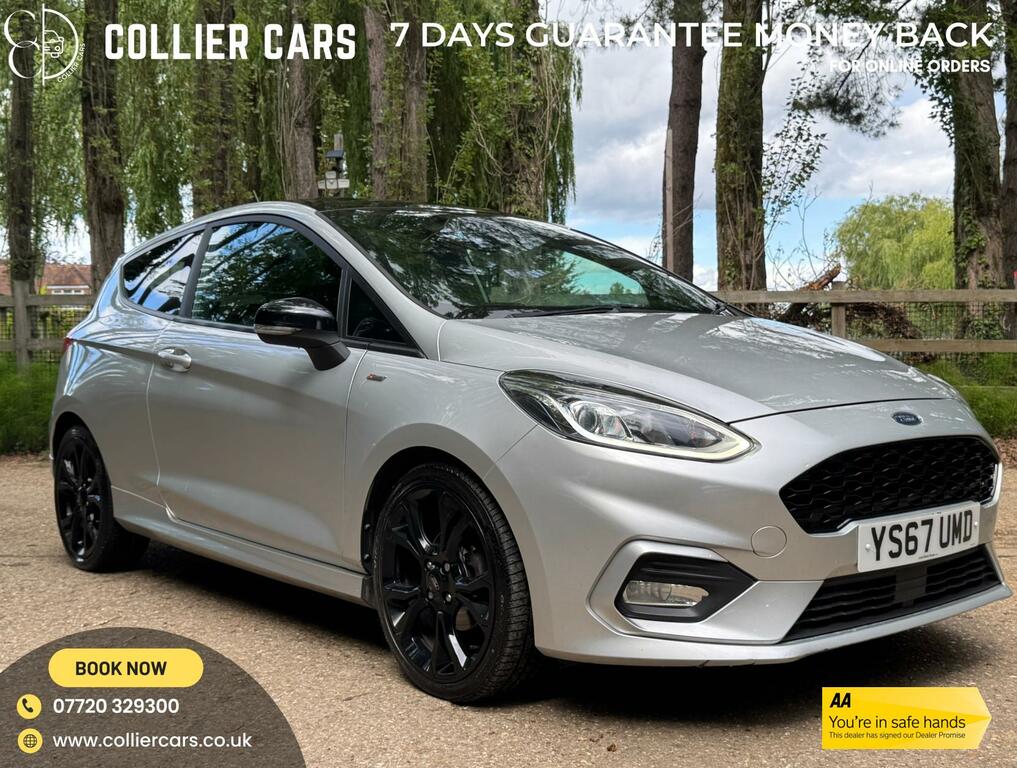 Ford Fiesta 1.0T Ecoboost St-line X Hatchback Manua Silver