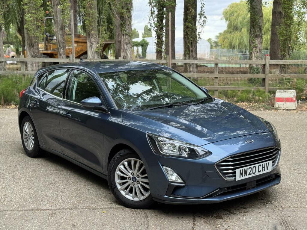 Ford Focus 1.0T Ecoboost Titanium Hatchback E MW20CHV Blue #4