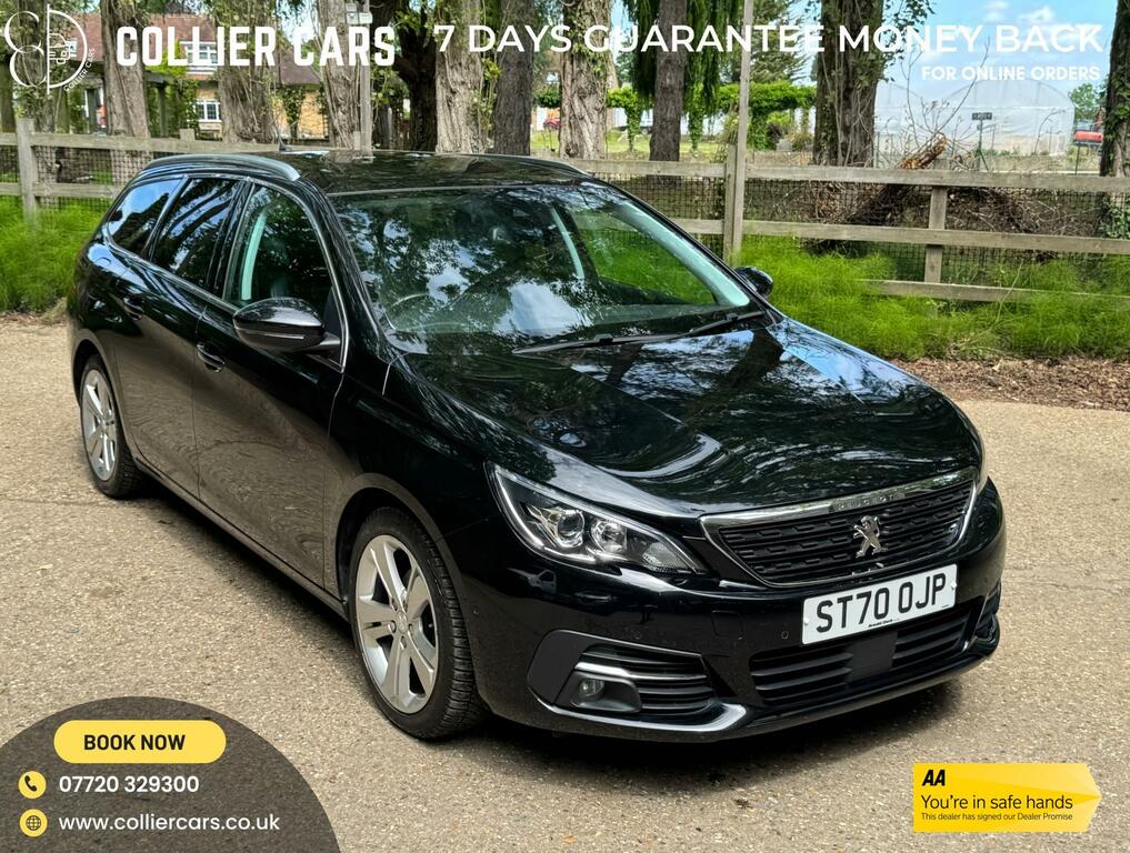 Peugeot 308 SW 1.2 Puretech Tech Edition Estate Eat Eu Black