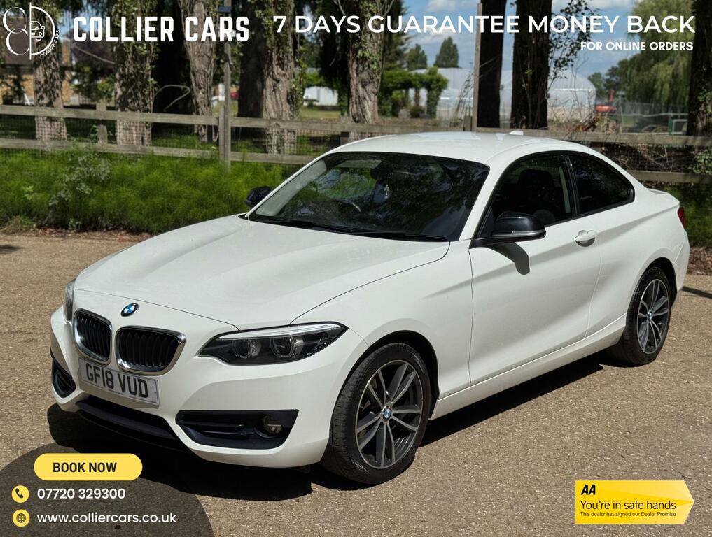 BMW 2 Series Gran Coupe 1.5 218I Sport Coupe Euro 6 Ss White