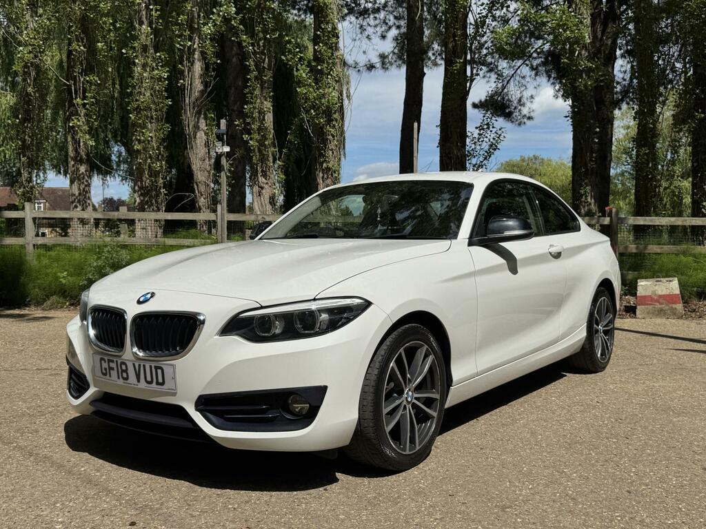 BMW 2 Series Gran Coupe 1.5 218I Sport Coupe Euro 6 Ss White #4