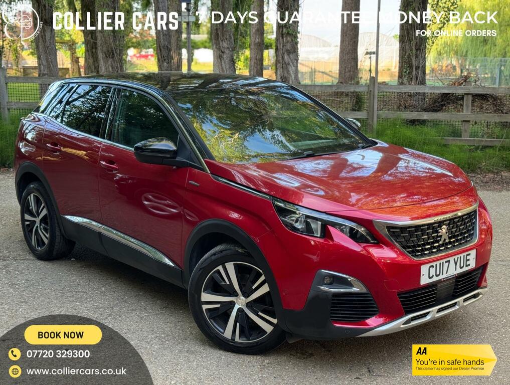 Peugeot 3008 Hatchback Blue #1