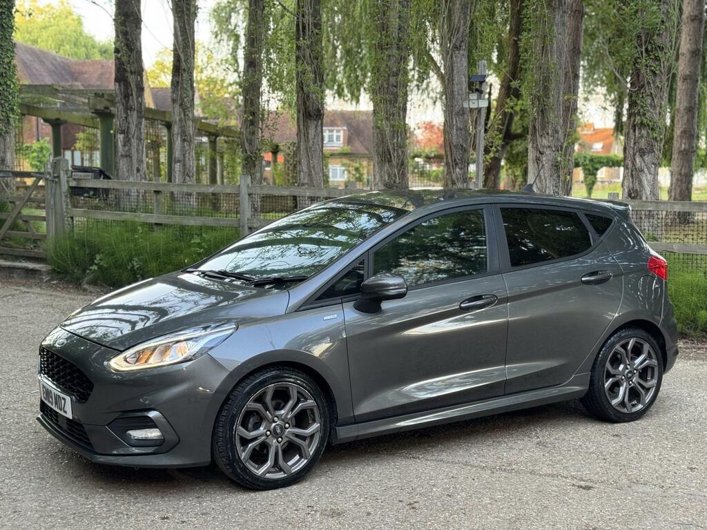 Ford Fiesta 1.0T Ecoboost Gpf St-line Hatchback Man EN19MDZ Grey #4