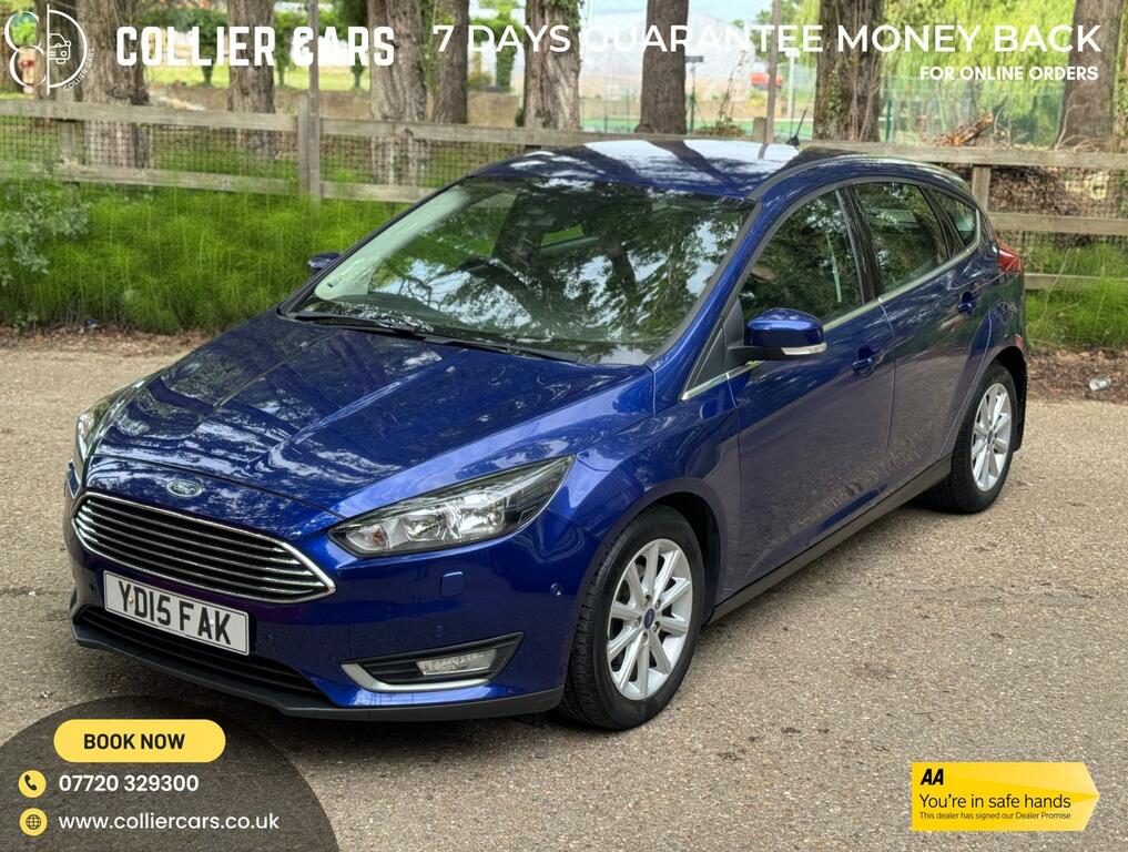 Ford Focus Titanium X Blue