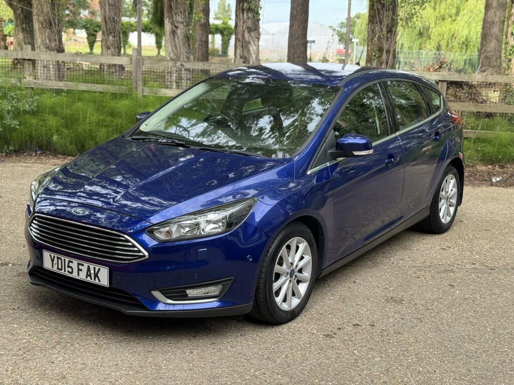 Ford Focus 1.6 Tdci Titanium Euro 5 Ss Blue #15