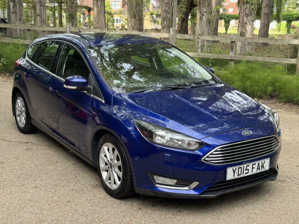 Ford Focus 1.6 Tdci Titanium Euro 5 Ss Blue #11
