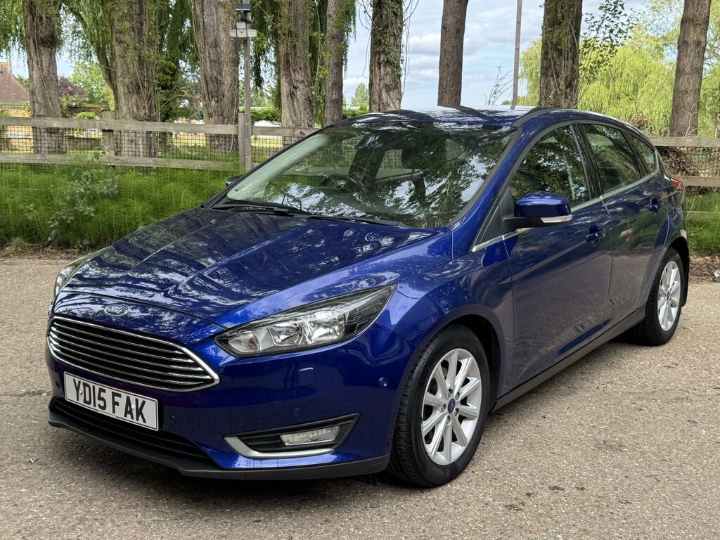 Ford Focus 1.6 Tdci Titanium Euro 5 Ss Blue #19
