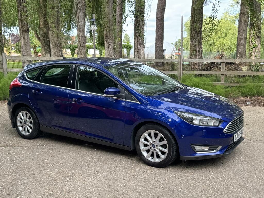 Ford Focus 1.6 Tdci Titanium Euro 5 Ss Blue #12