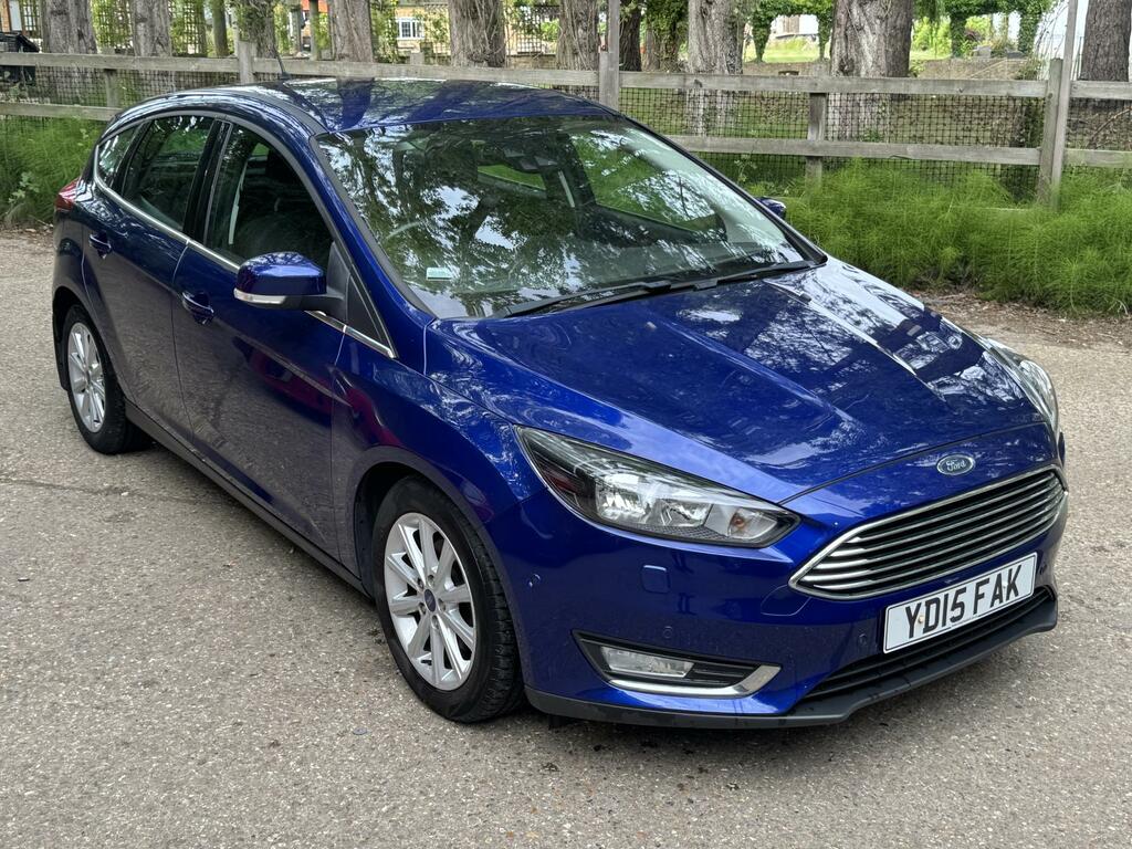 Ford Focus 1.6 Tdci Titanium Euro 5 Ss Blue #13