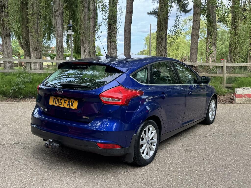 Ford Focus 1.6 Tdci Titanium Euro 5 Ss Blue #9